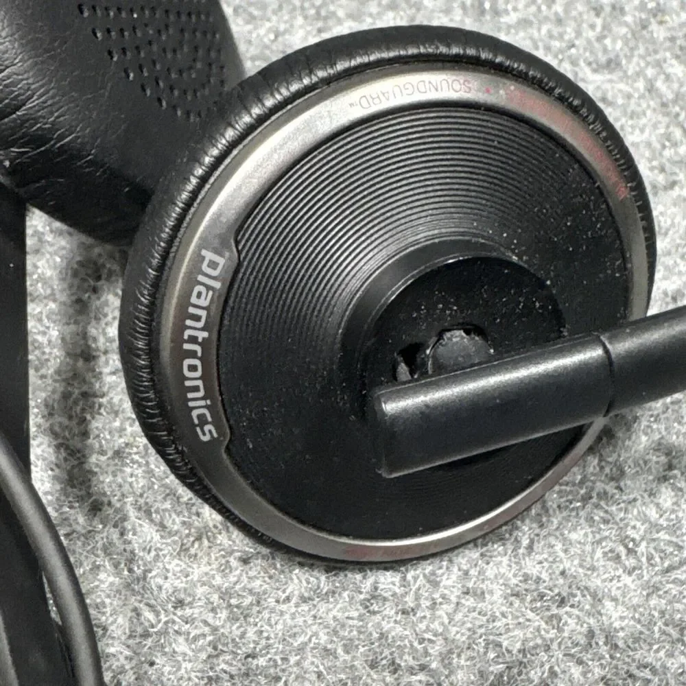 Plantronics Blackwire C520-M Stereo Computer Headset USB Connection Black TESTED